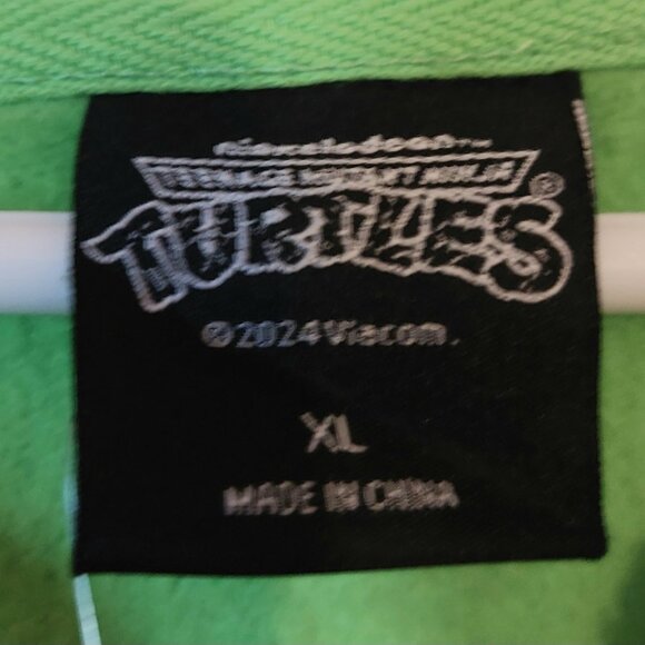 BNWT Teenage Mutant Ninja Turtles Raphael Cosplay Hoodie - Picture 2 of 8